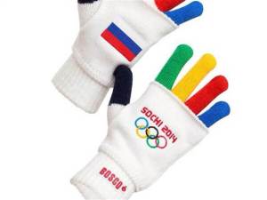 Pretty sure I had gloves just like this when I was 7, only there was a tiny knit teddy bear in a pocket instead of a Russian flag...